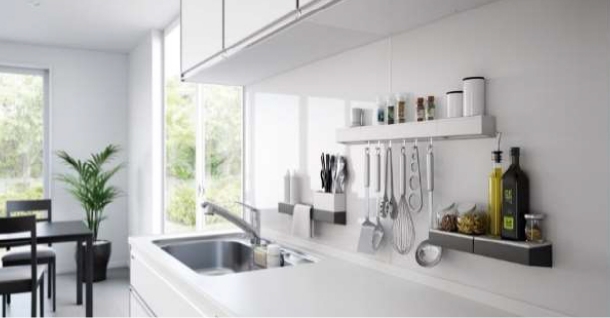 ホーロークリーンキッチンパネル