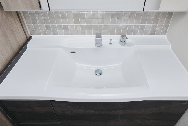 ボウル一体型カウンター