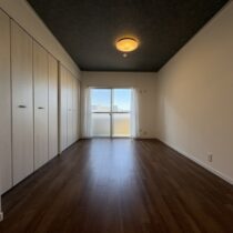 洋室（壁一面に大容量のクローゼット）